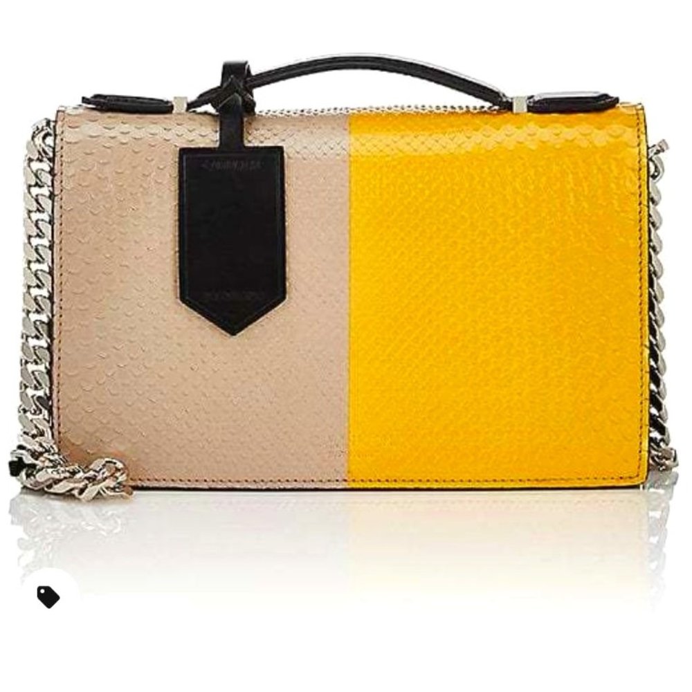 NWT Discontinued LUXURY COLLECTION Calvin Klein 205W39NYC Python Bag